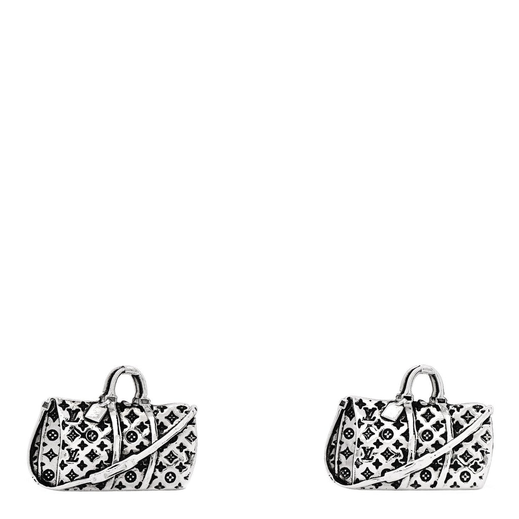 Louis Vuitton Sterling Silver Speedy Cufflinks