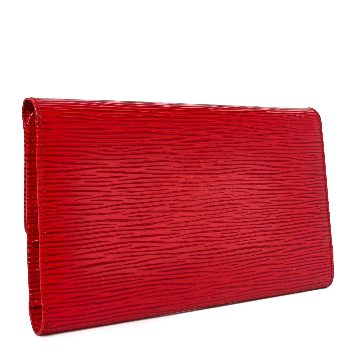Louis Vuitton Epi Porte Tresor International Wallet Castillan Red