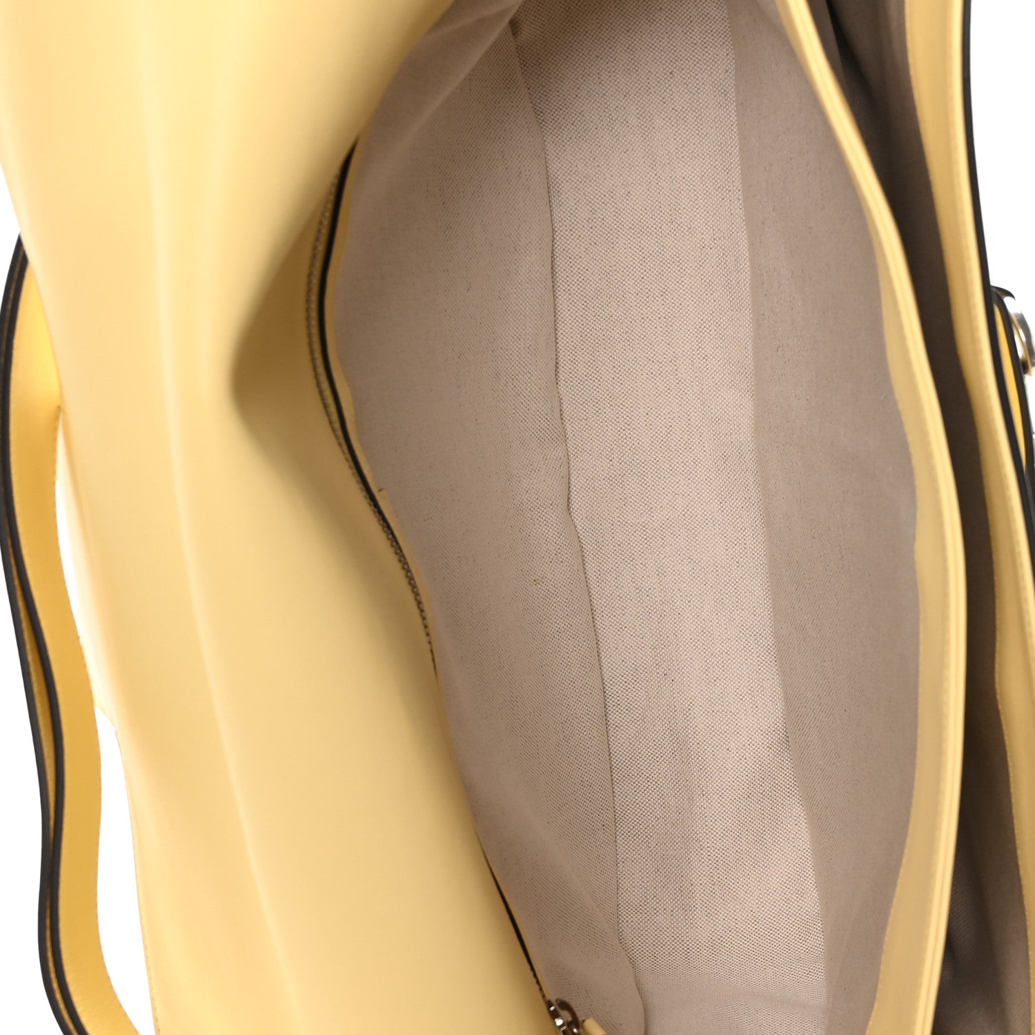 Gucci Calfskin Large Aura Horsebit 1955 Shoulder Bag Butter