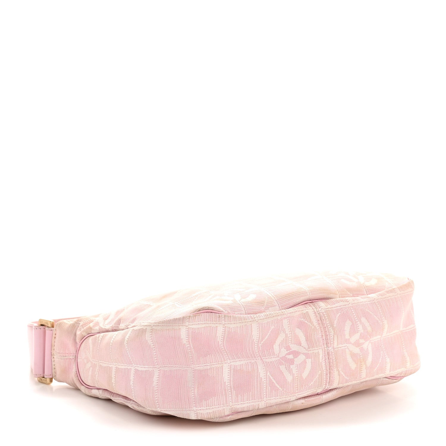 Chanel Nylon Travel Ligne Hobo Pink