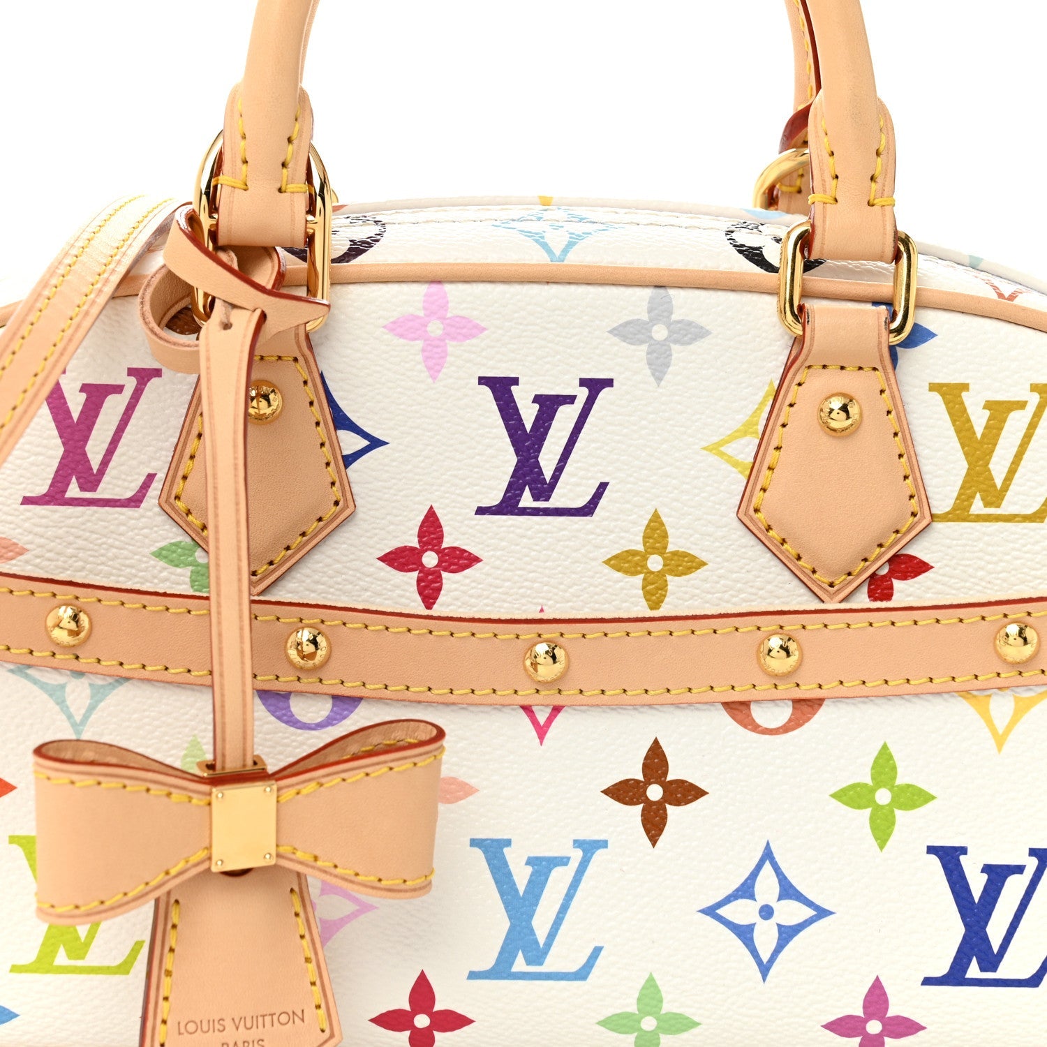 Louis Vuitton LV x TM Monogram Multicolor East West White