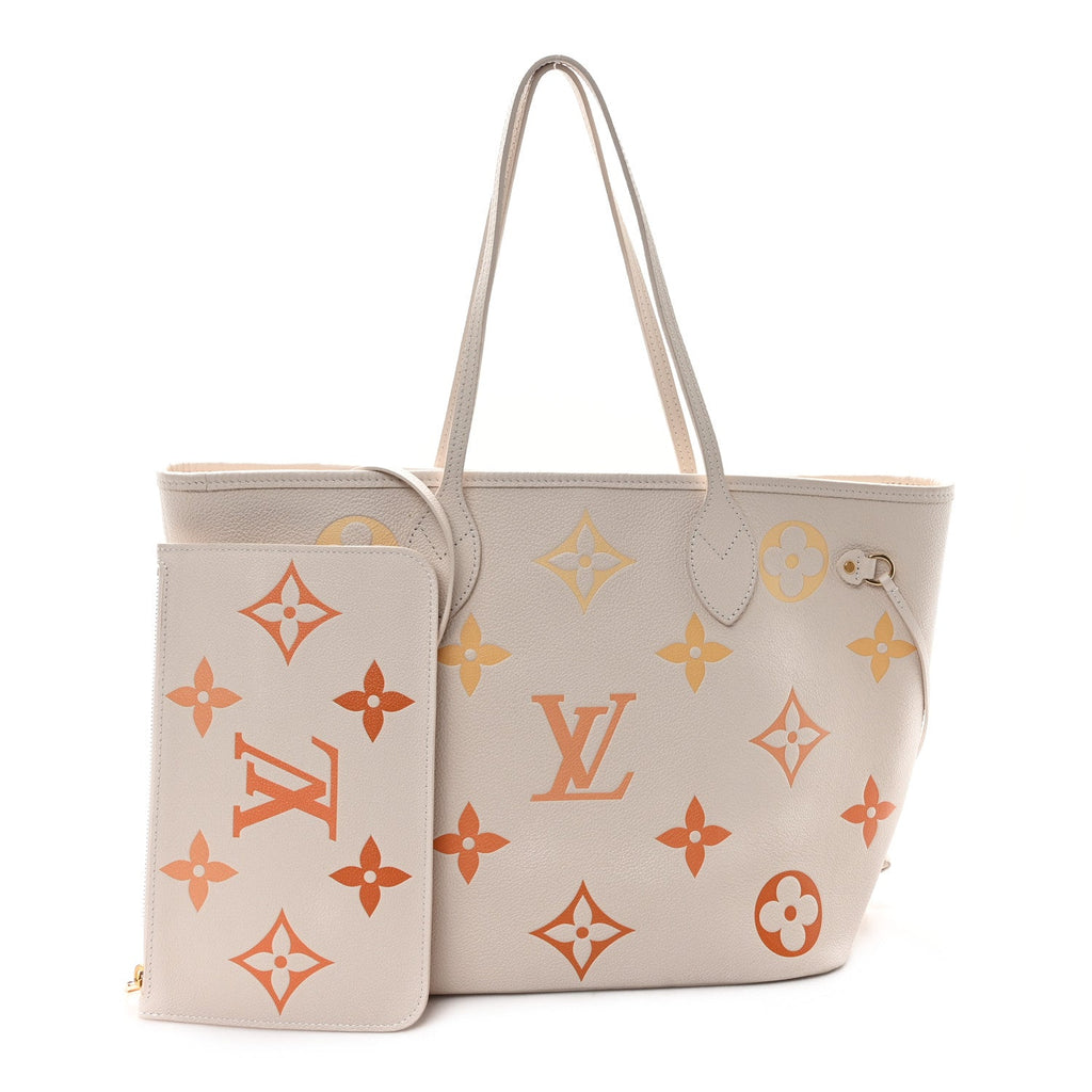 Louis Vuitton Empreinte Monogram Giant Neverfull MM Degrade Neutral