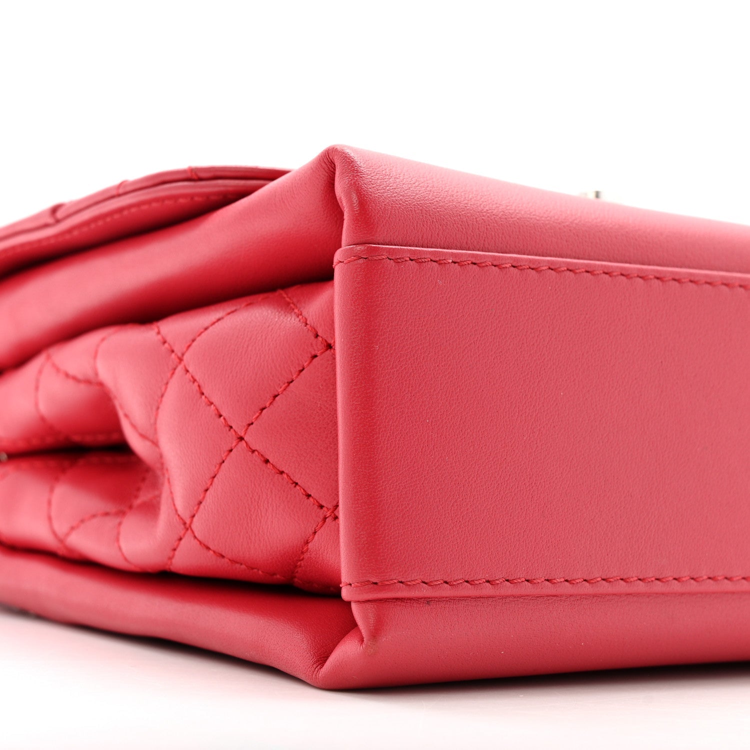 Chanel Calfskin Mini Tramezzo Flap Red