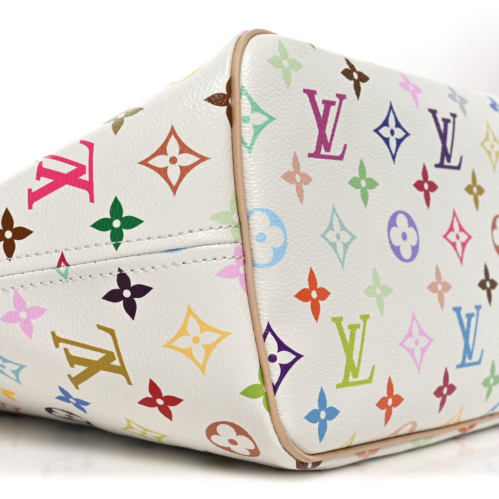 Louis Vuitton LV X TM Monogram Multicolor Neverfull MM White