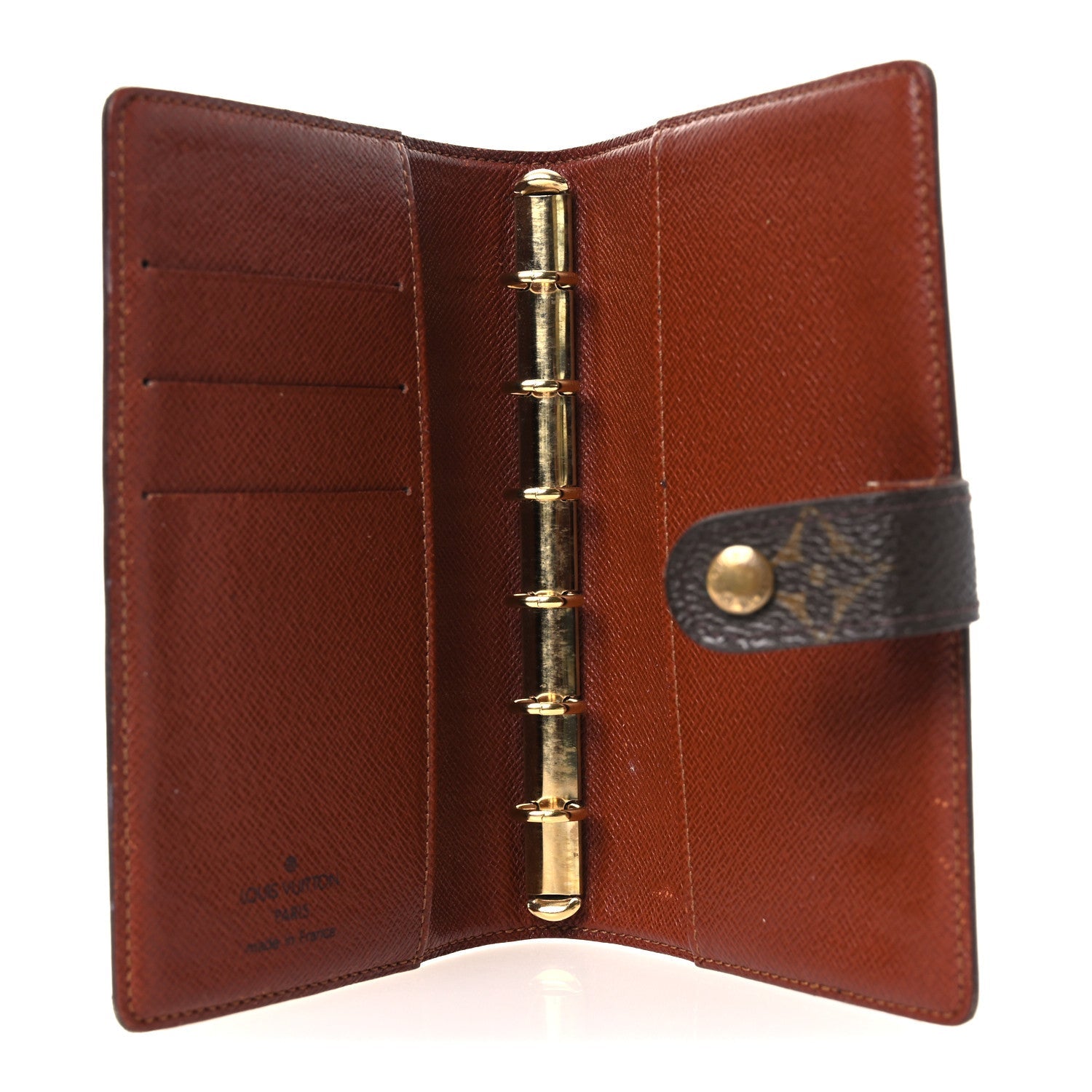 Louis Vuitton Monogram Small Ring Agenda Cover