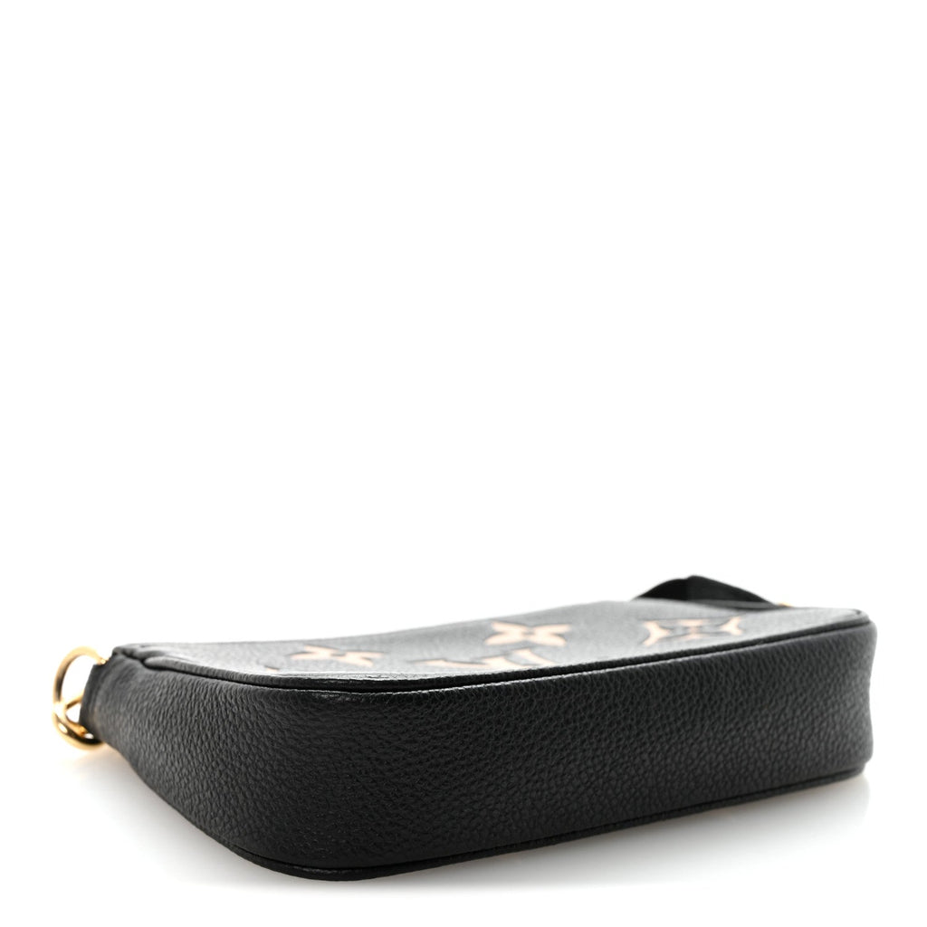 Louis Vuitton Empreinte Monogram Giant Mini Pochette Accessories Black