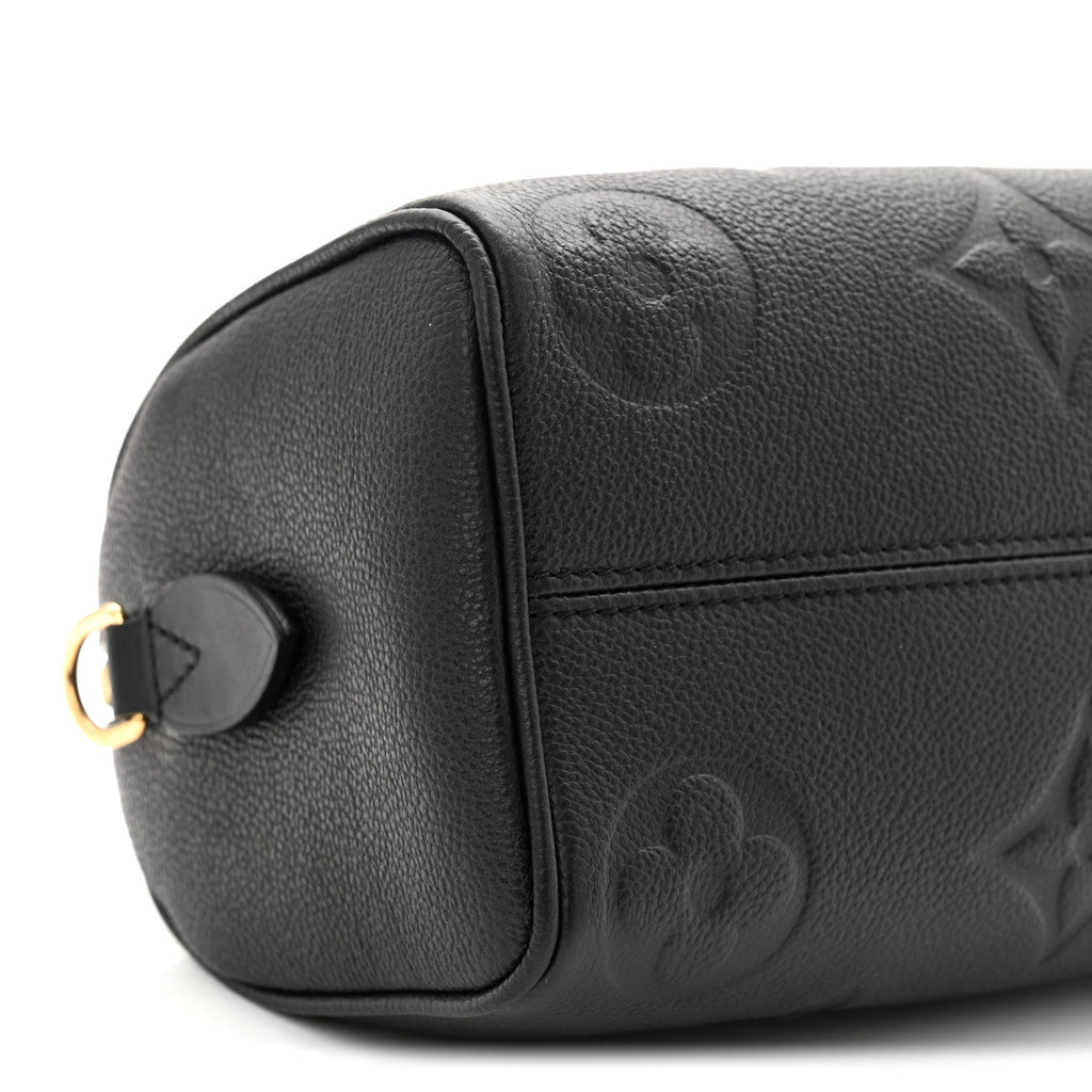 Louis Vuitton Empreinte Monogram Giant Speedy Bandouliere 20 Black
