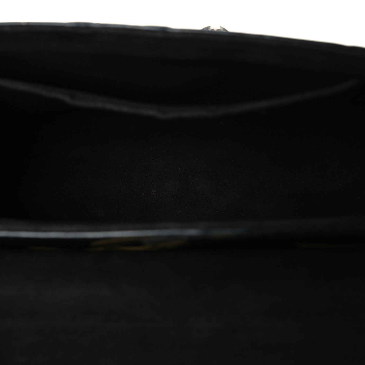 Louis Vuitton Epi Chain Flower Twist Shoulder Bag MM Black