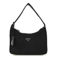 Prada Tessuto Nylon Mini Re-Edition 2000 Bag Black