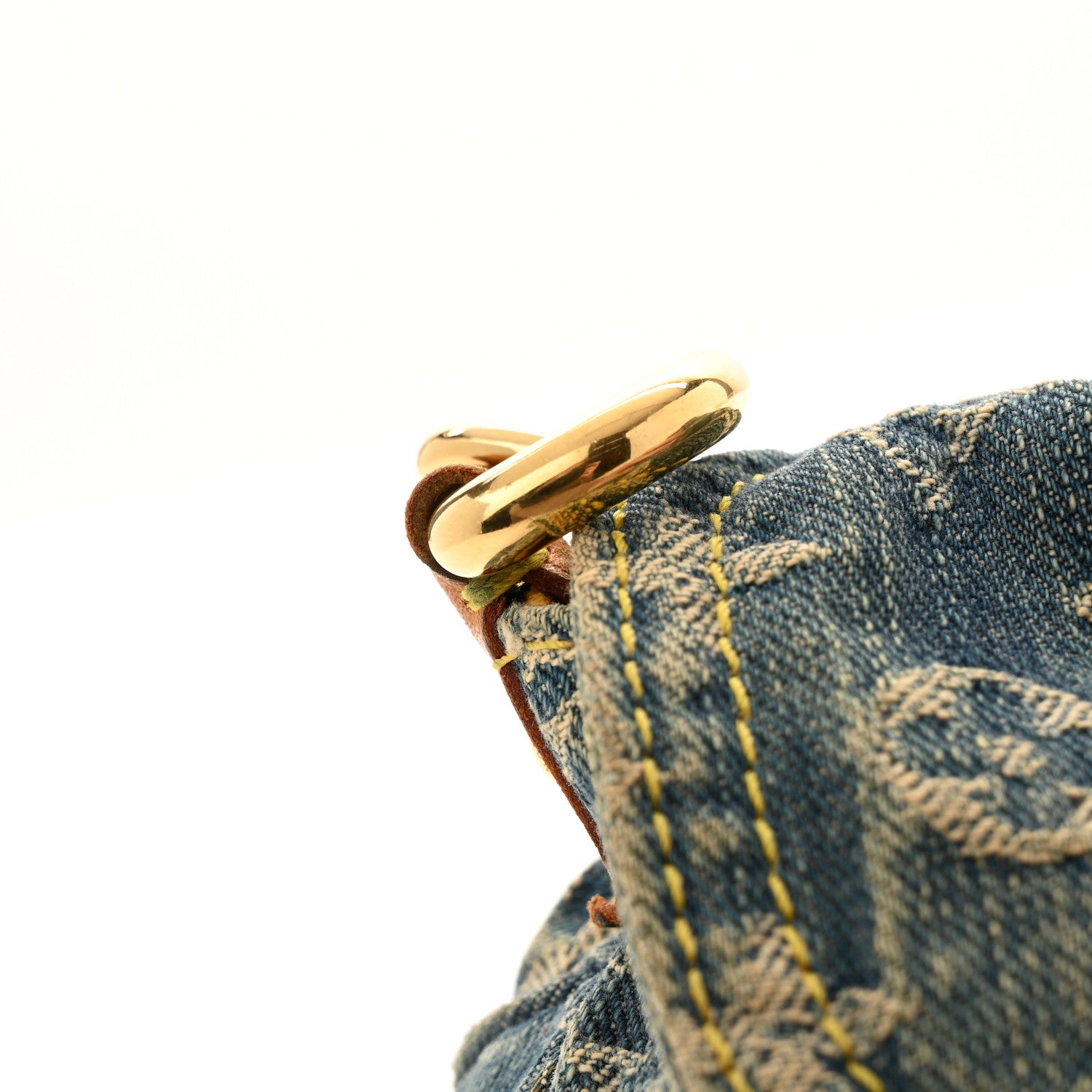 Louis Vuitton Monogram Denim Mini Pleaty Blue