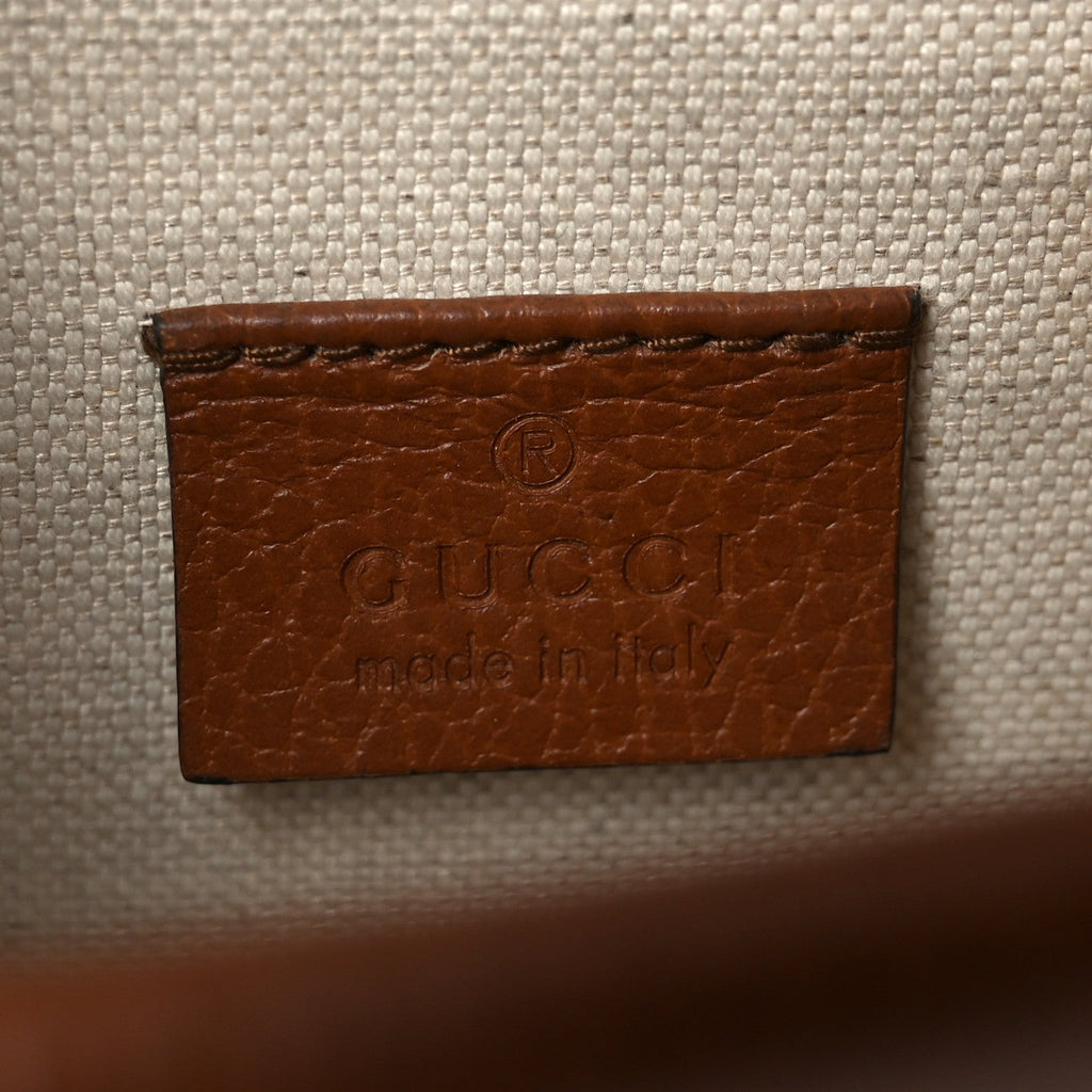 Gucci New Denim GG Monogram Dollar Calfskin Enamel Mini Dionysus Shoulder Bag Blue Tea Cuir Epilog Electric Blue