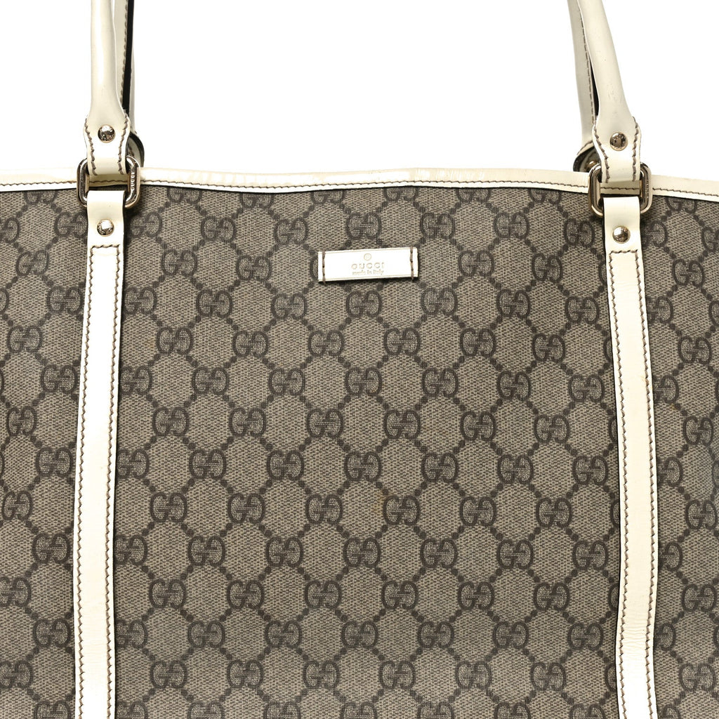 Gucci GG Plus Monogram Medium Joy Tote Off White