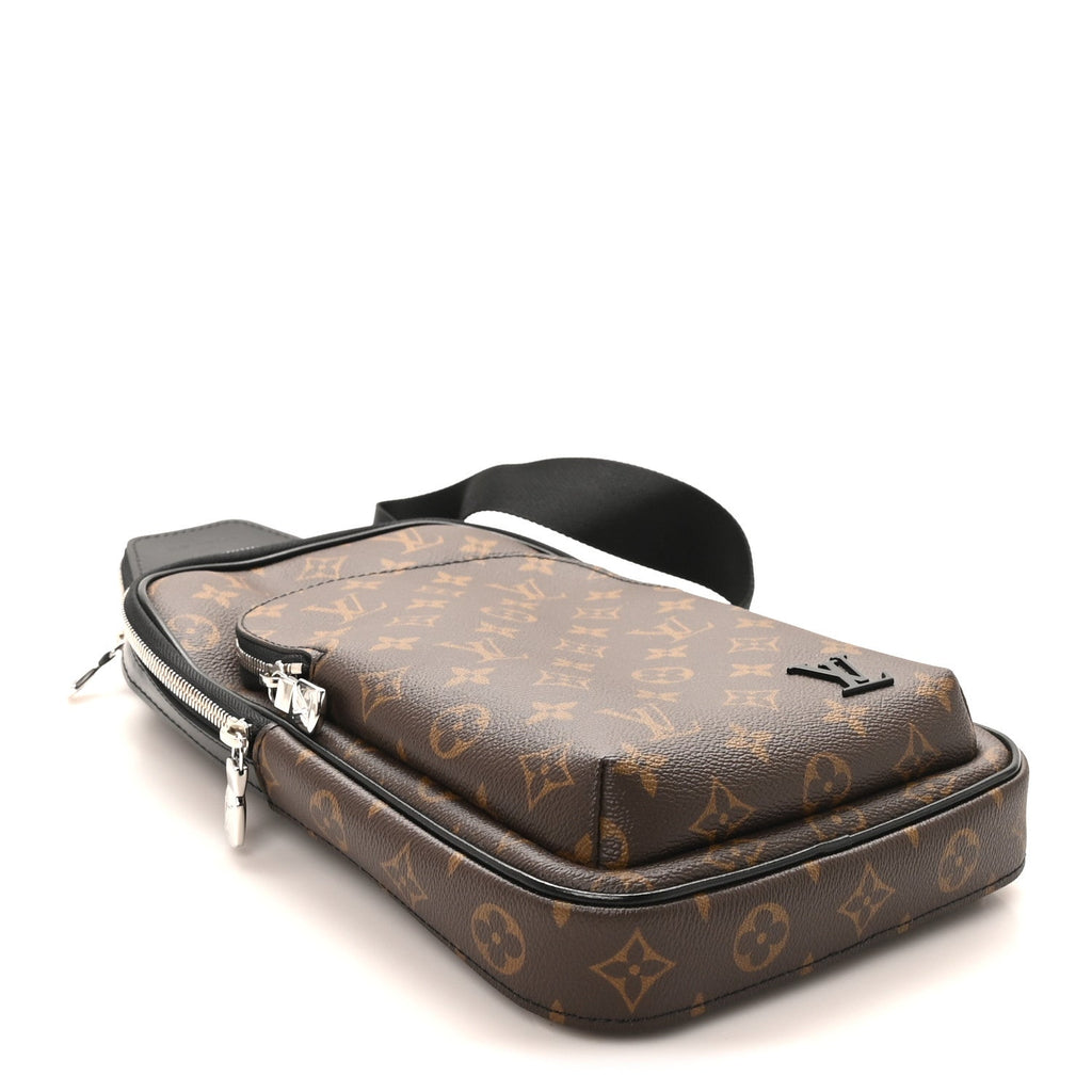 Louis Vuitton Monogram Macassar Avenue Sling Bag NM