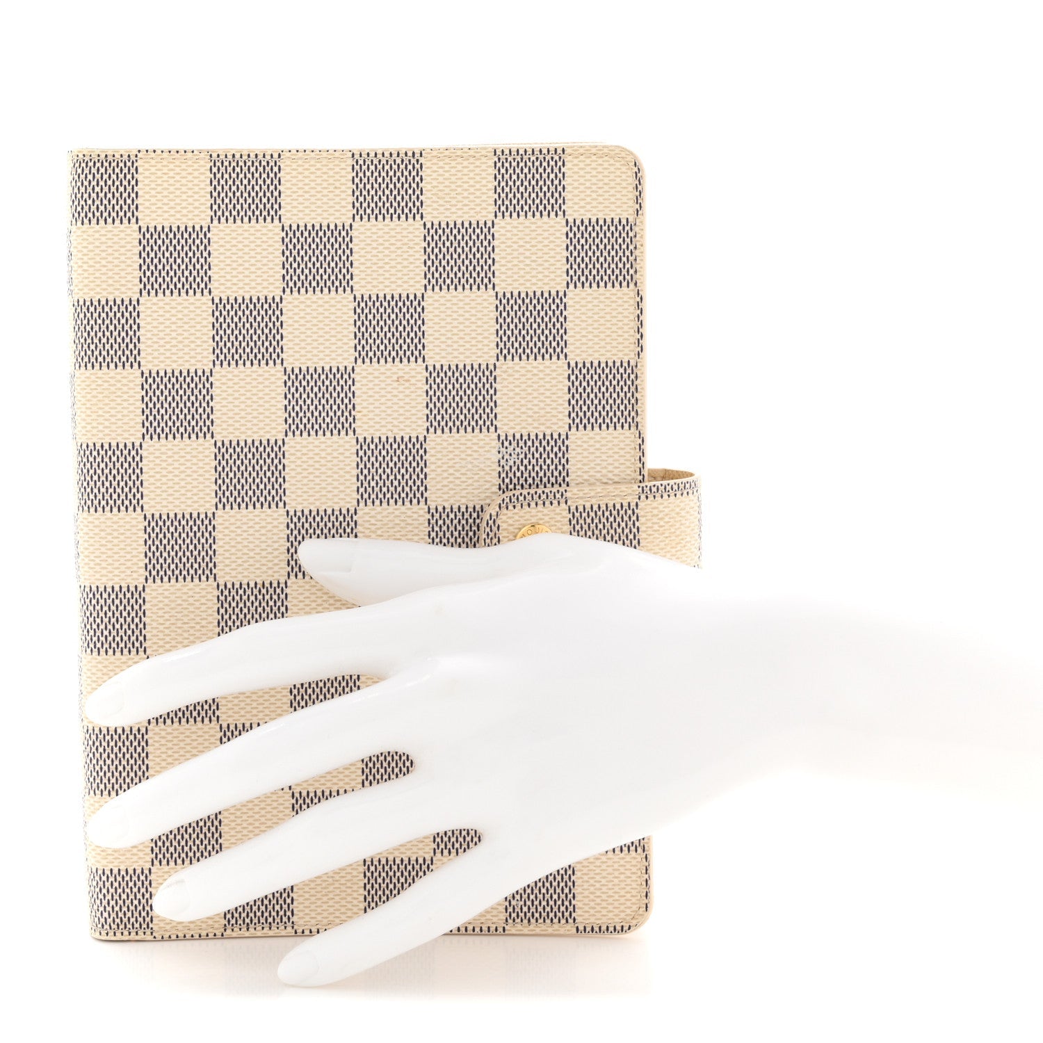 Louis Vuitton Damier Azur Medium Ring Agenda Cover