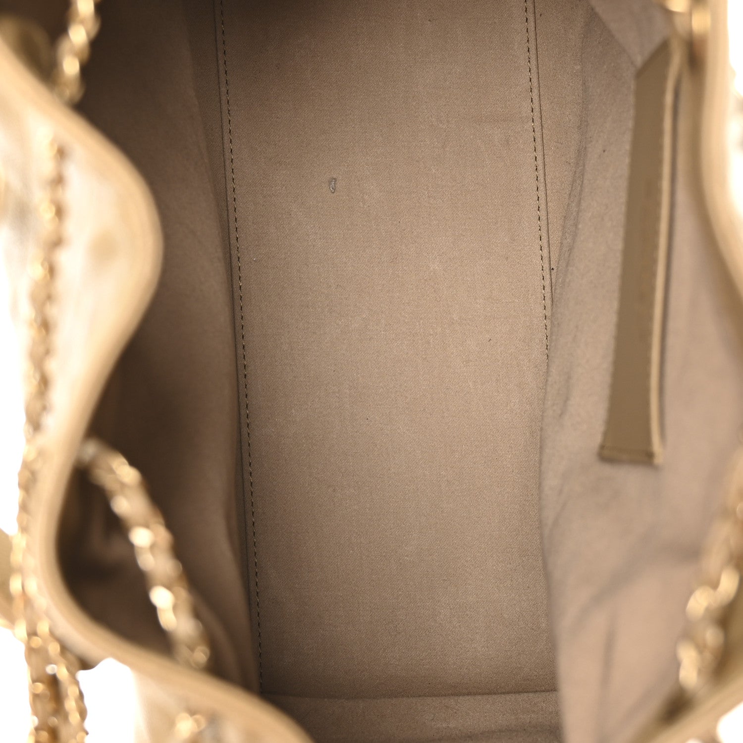 Chanel Caviar Quilted Medium Chanel 25 Handbag Dark Beige