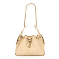 Chanel Caviar Quilted Small Chanel 25 Handbag Light Beige
