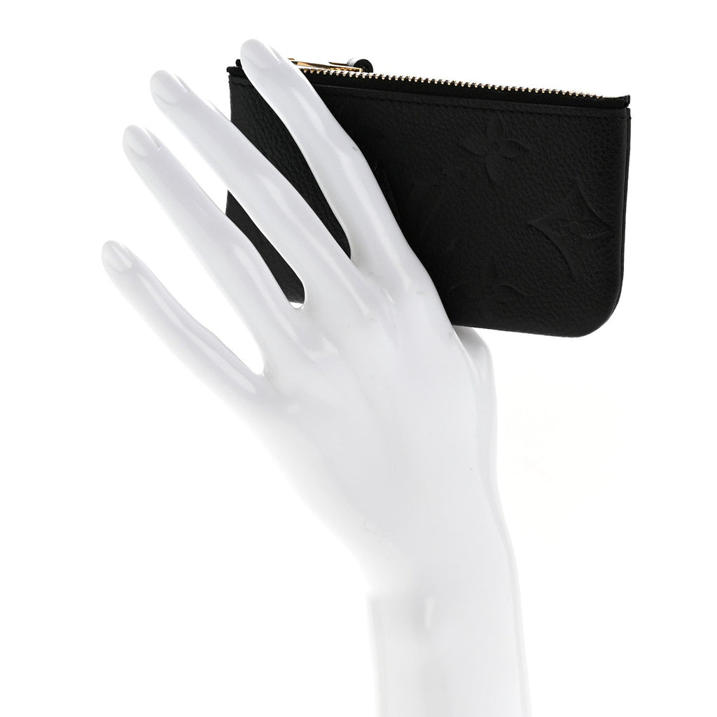 Louis Vuitton Empreinte Monogram Giant Key Pouch Black