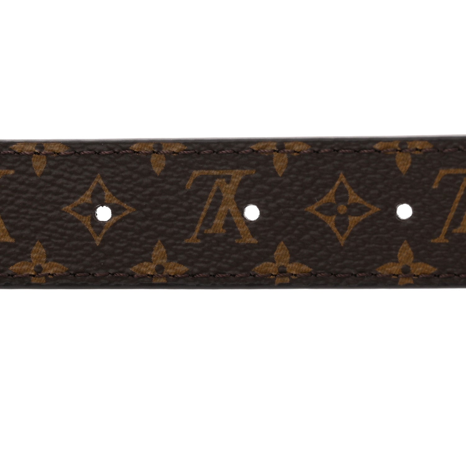 Louis Vuitton Calfskin Monogram 25mm LV Iconic Reversible Belt 95 38 Black