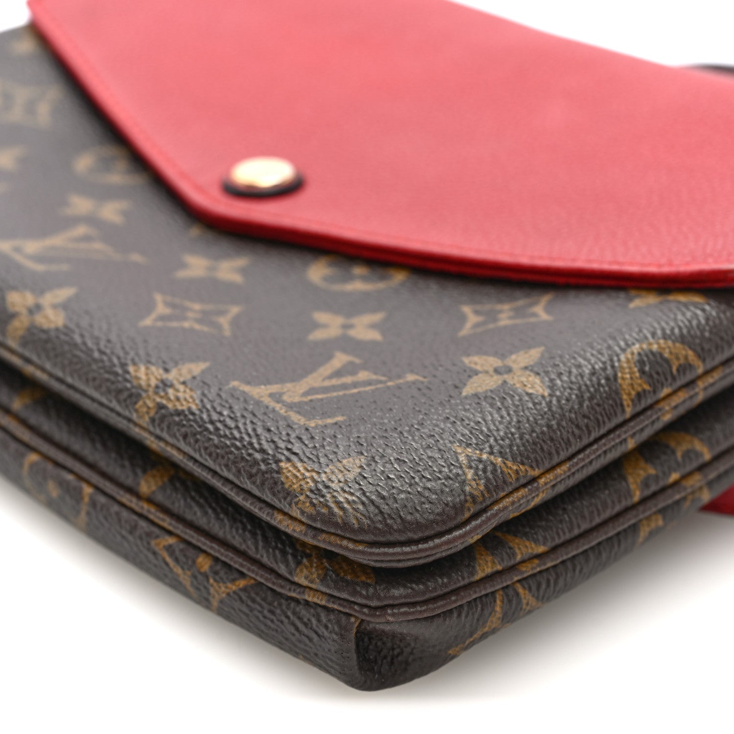 Louis Vuitton Monogram Twice Pochette Cherry