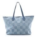 Louis Vuitton Damier Denim 3D Nevereverfull Denim Blue