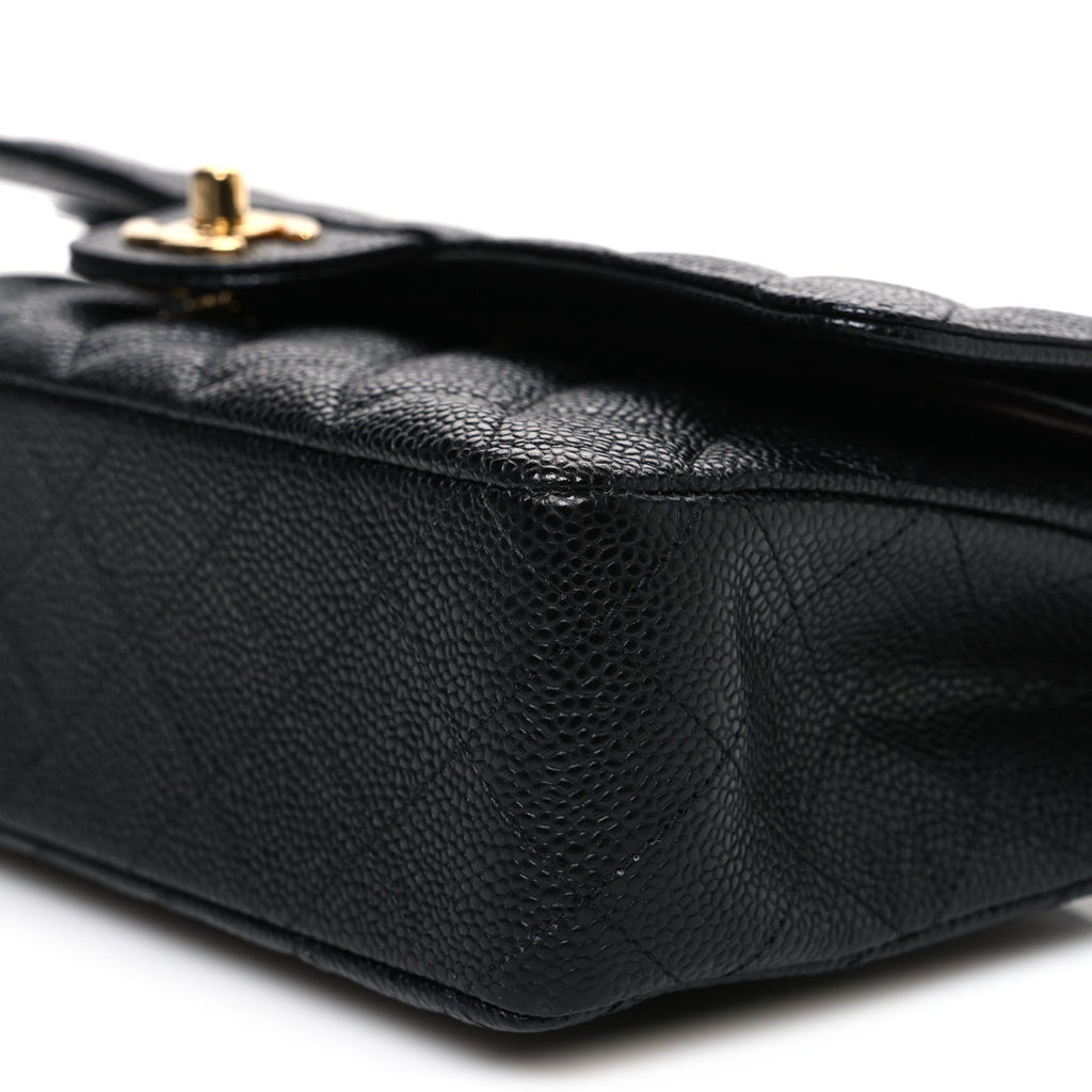 Chanel Caviar Quilted Medium Double Flap Black