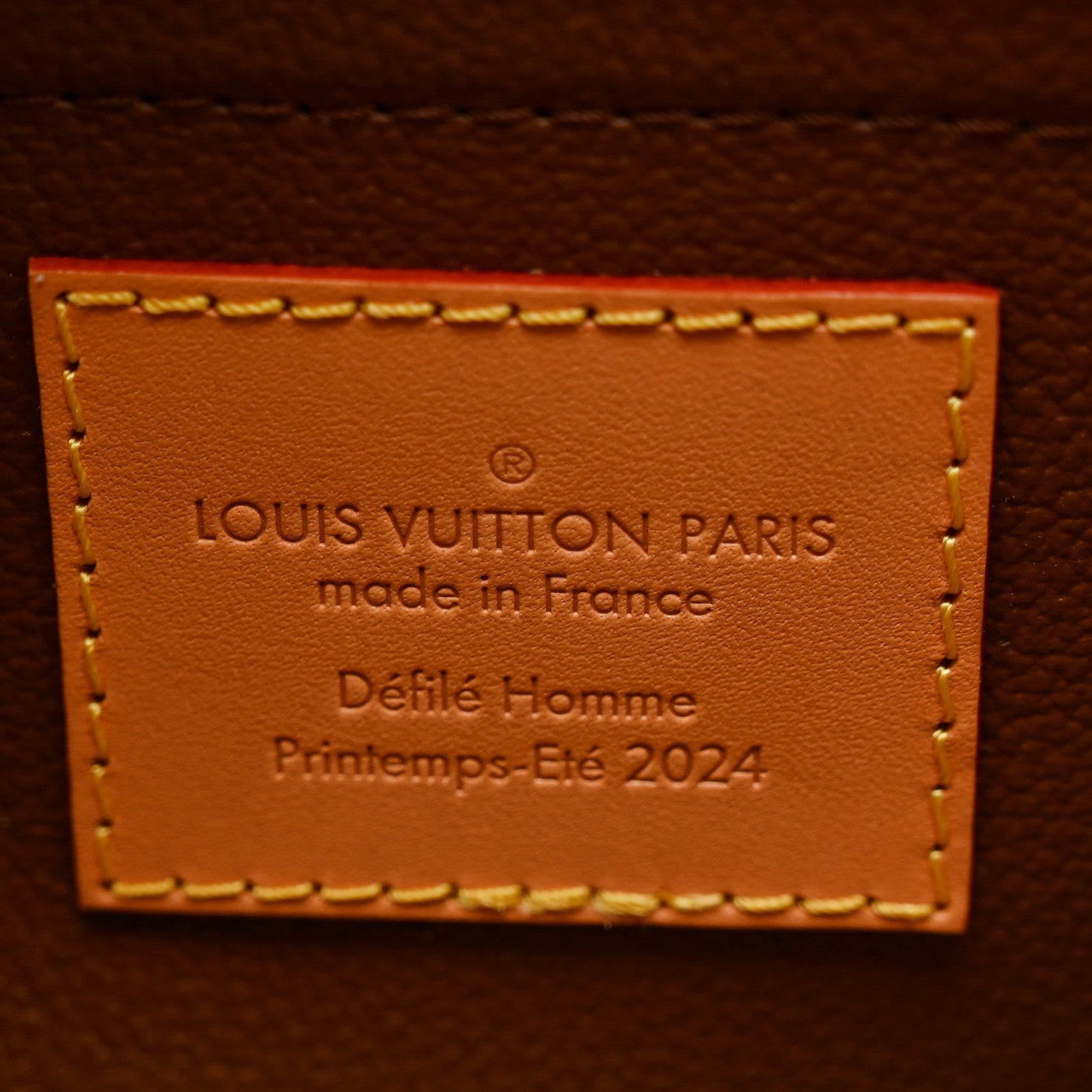 Louis Vuitton Damier Pop Dopp Kit Toilet Pouch Jaune Mat