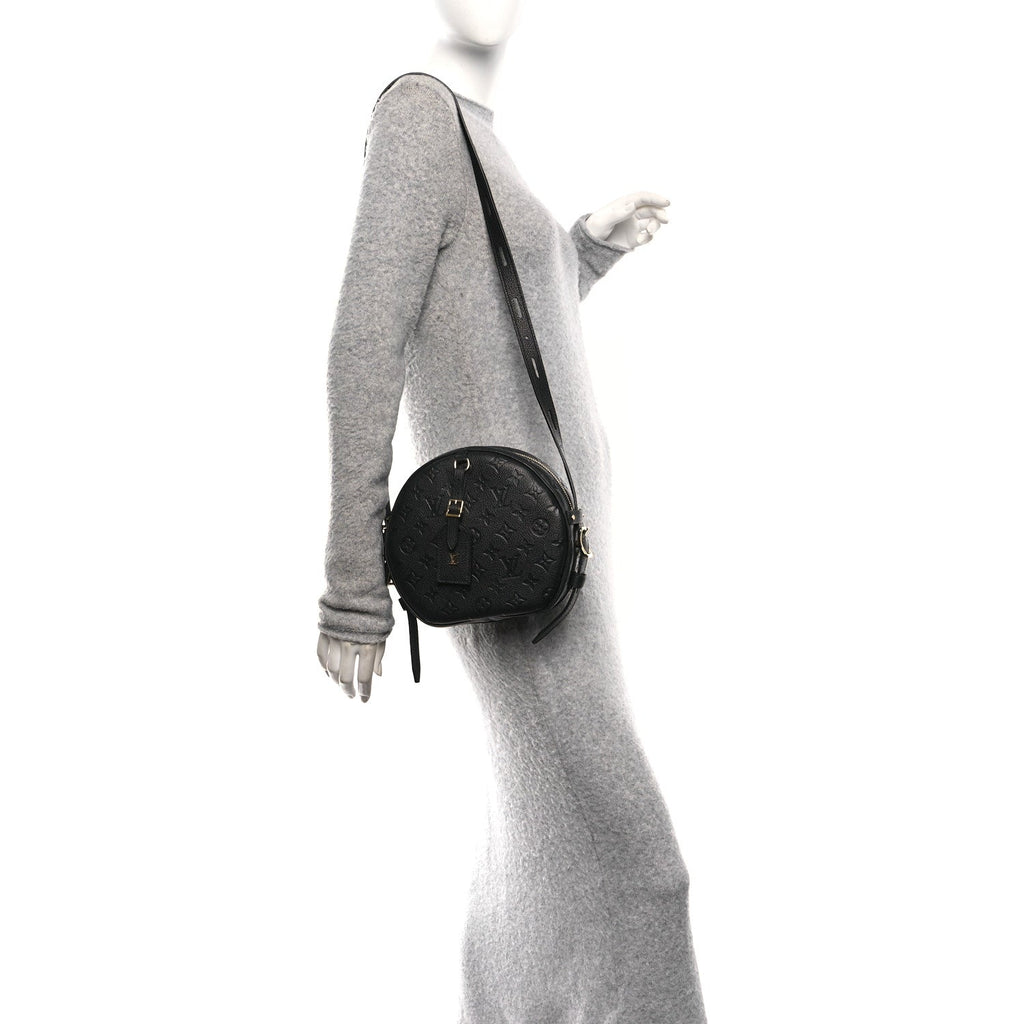 Louis Vuitton Empreinte Boite Chapeau Souple MM Black