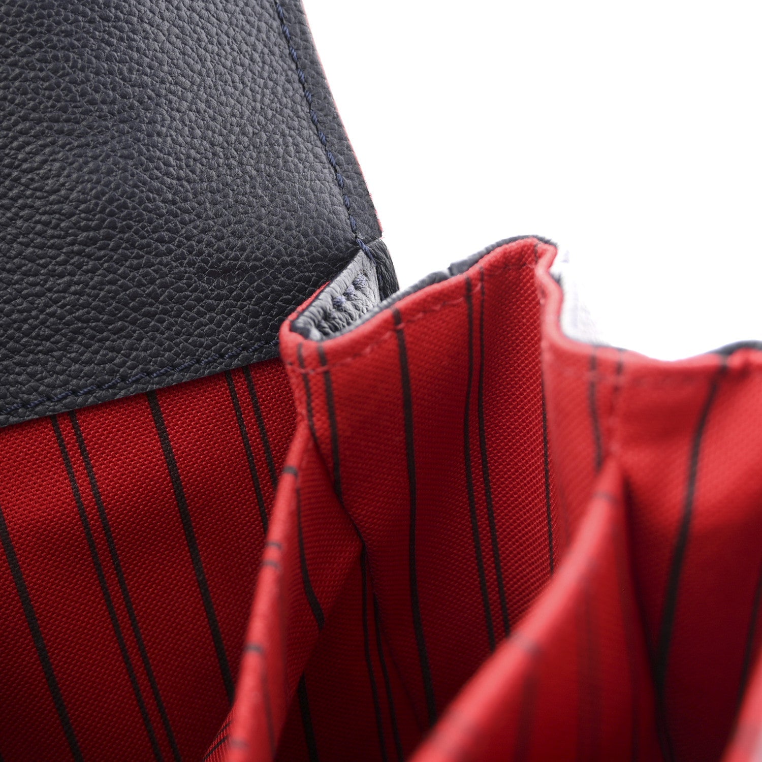 Louis Vuitton Empreinte Pochette Metis Marine Rouge