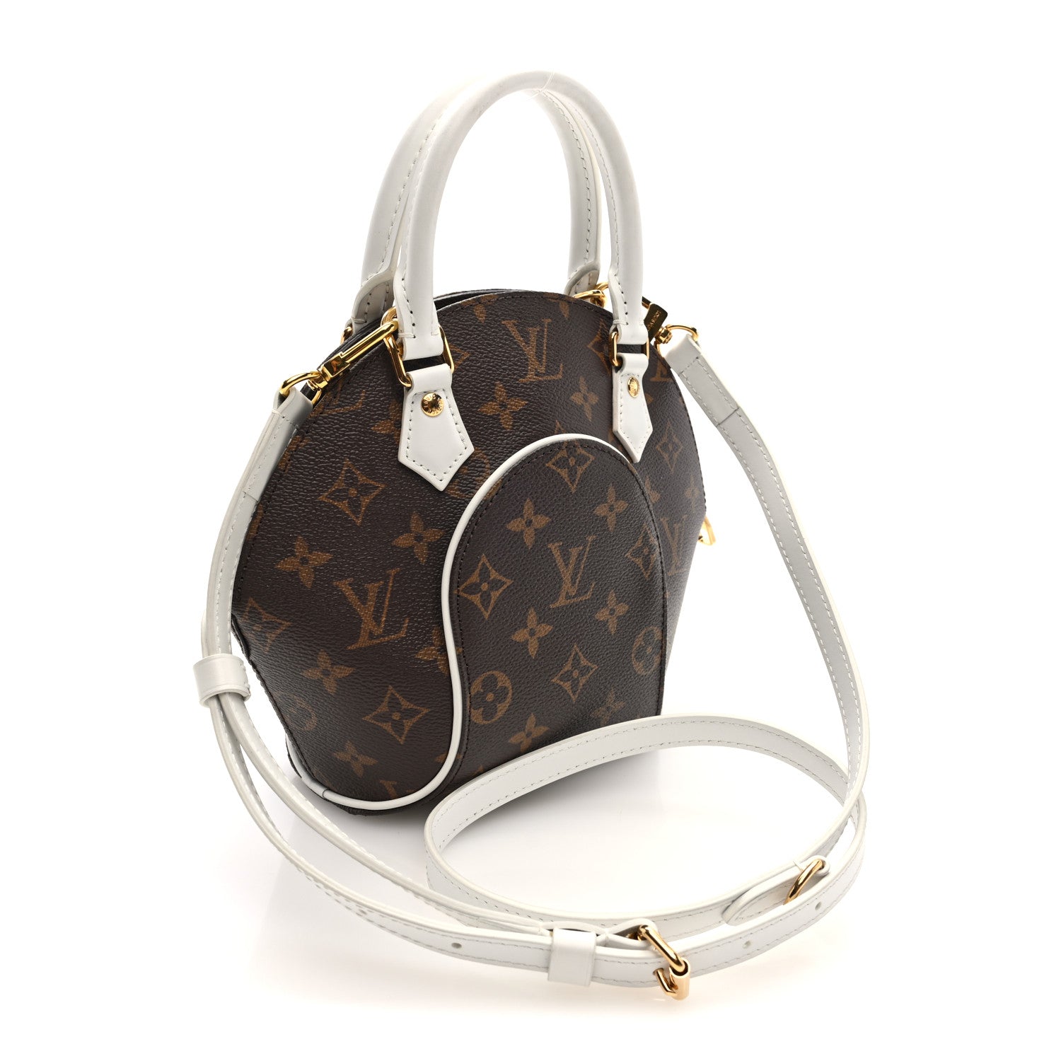 Louis Vuitton Monogram LV Match Ellipse BB White