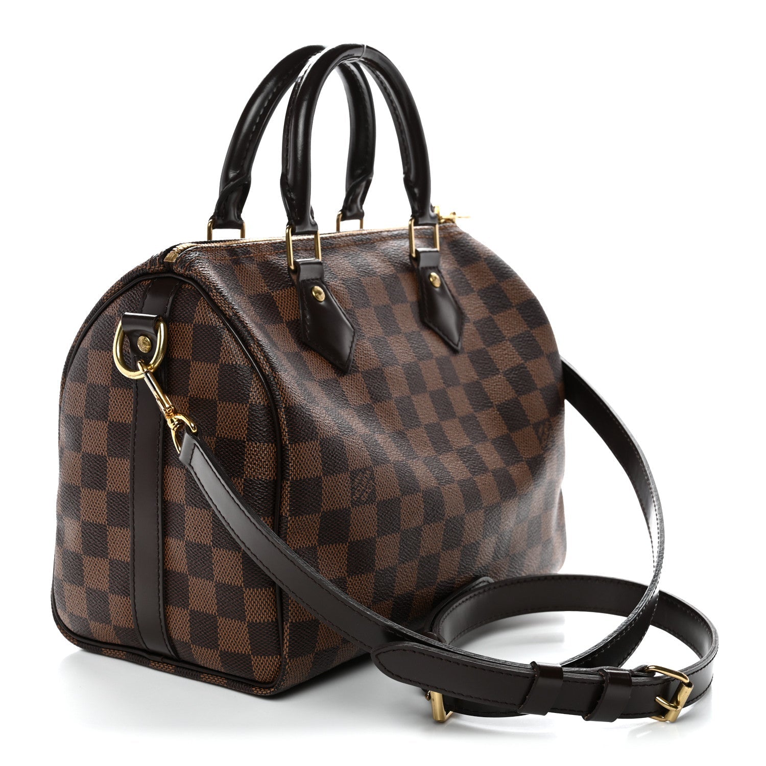 Louis Vuitton Damier Ebene Speedy Bandouliere 25