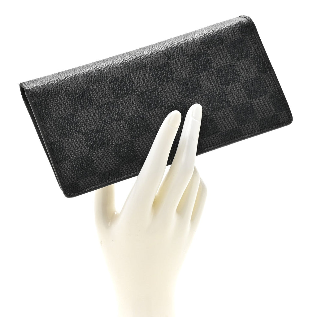 Louis Vuitton Damier Graphite Brazza Wallet