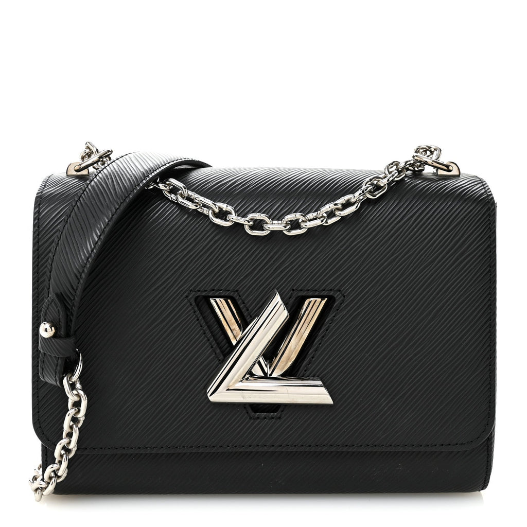 Louis Vuitton Epi Twist Shoulder Bag MM Black