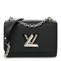 Louis Vuitton Epi Twist Shoulder Bag MM Black