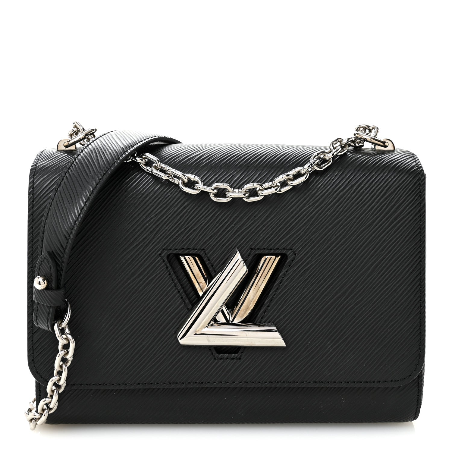 Louis Vuitton Epi Twist Shoulder Bag MM Black