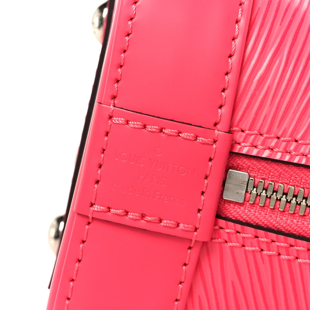 Louis Vuitton Epi Jacquard Alma BB Dragon Fruit