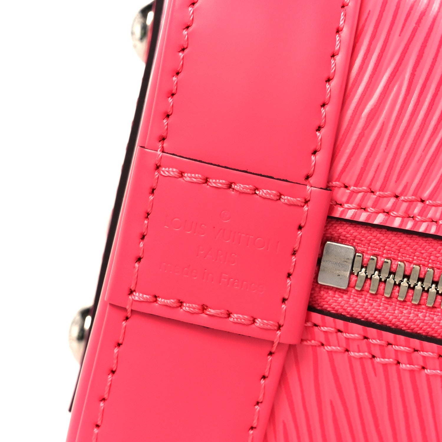 Louis Vuitton Epi Jacquard Alma BB Dragon Fruit
