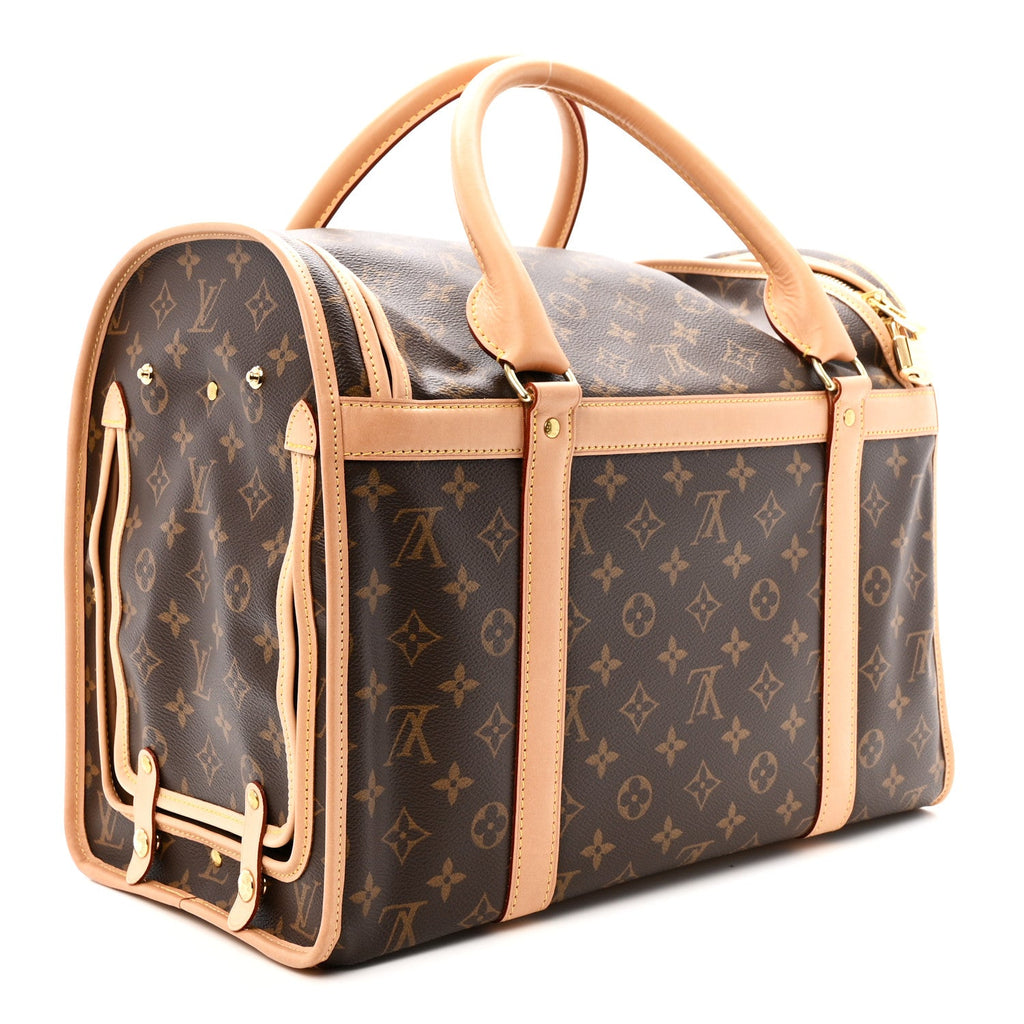 Louis Vuitton Monogram Sac Chien 40 Pet Carrier