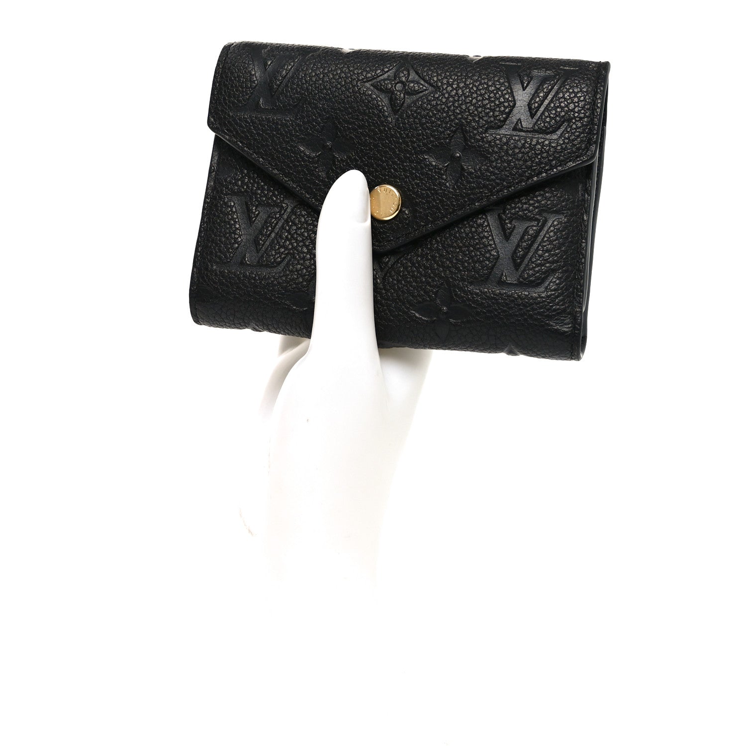 Louis Vuitton Empreinte Victorine Wallet Black
