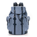 Louis Vuitton Monogram Heritage Christopher Backpack MM Blue