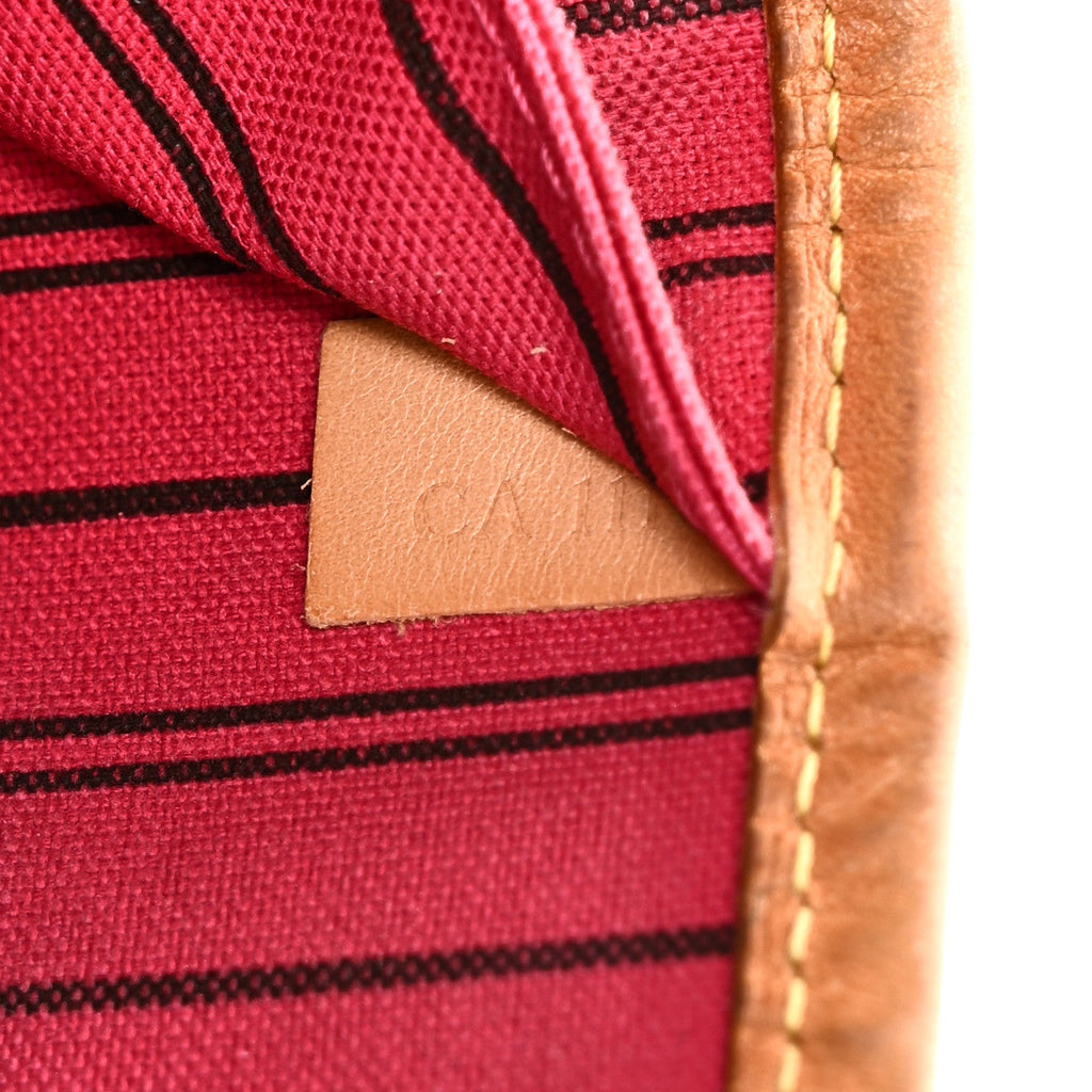 Louis Vuitton Monogram Bay Neverfull MM Rose Ballerine Poppy
