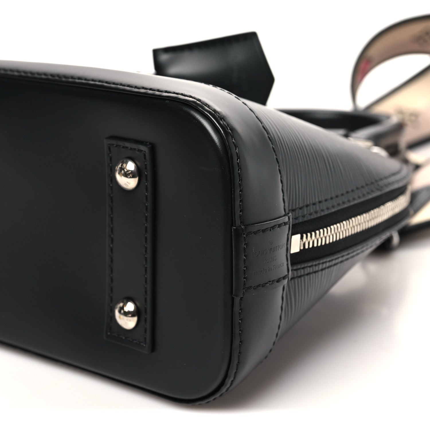 Louis Vuitton Epi Jacquard Alma BB Black