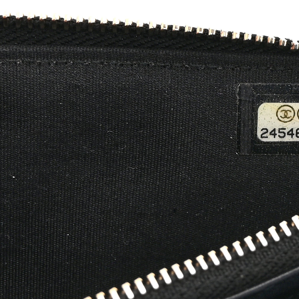 Chanel Calfskin Quilted Small Boy Clutch With Chain Black