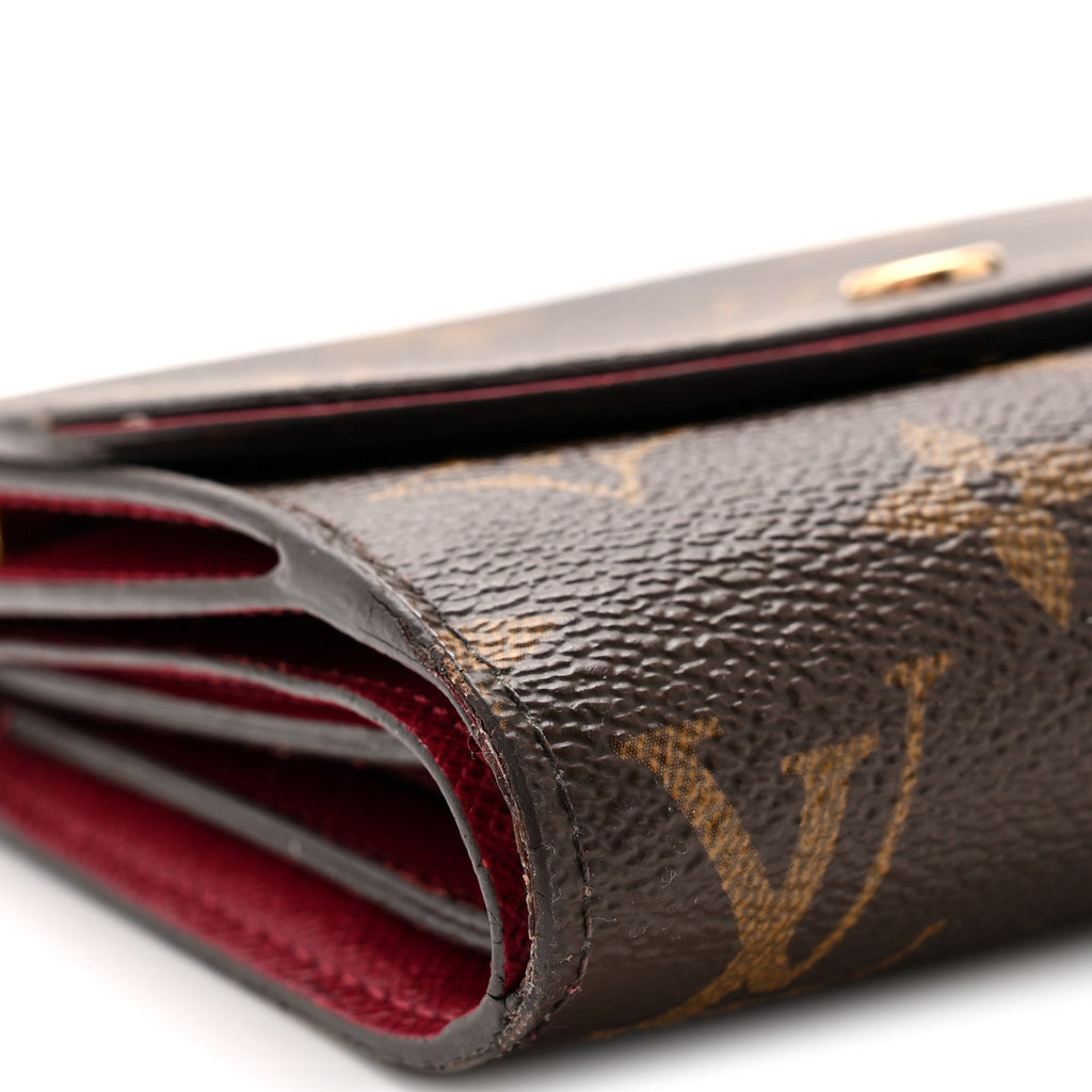 Louis Vuitton Monogram Ariane Compact Wallet Fuchsia