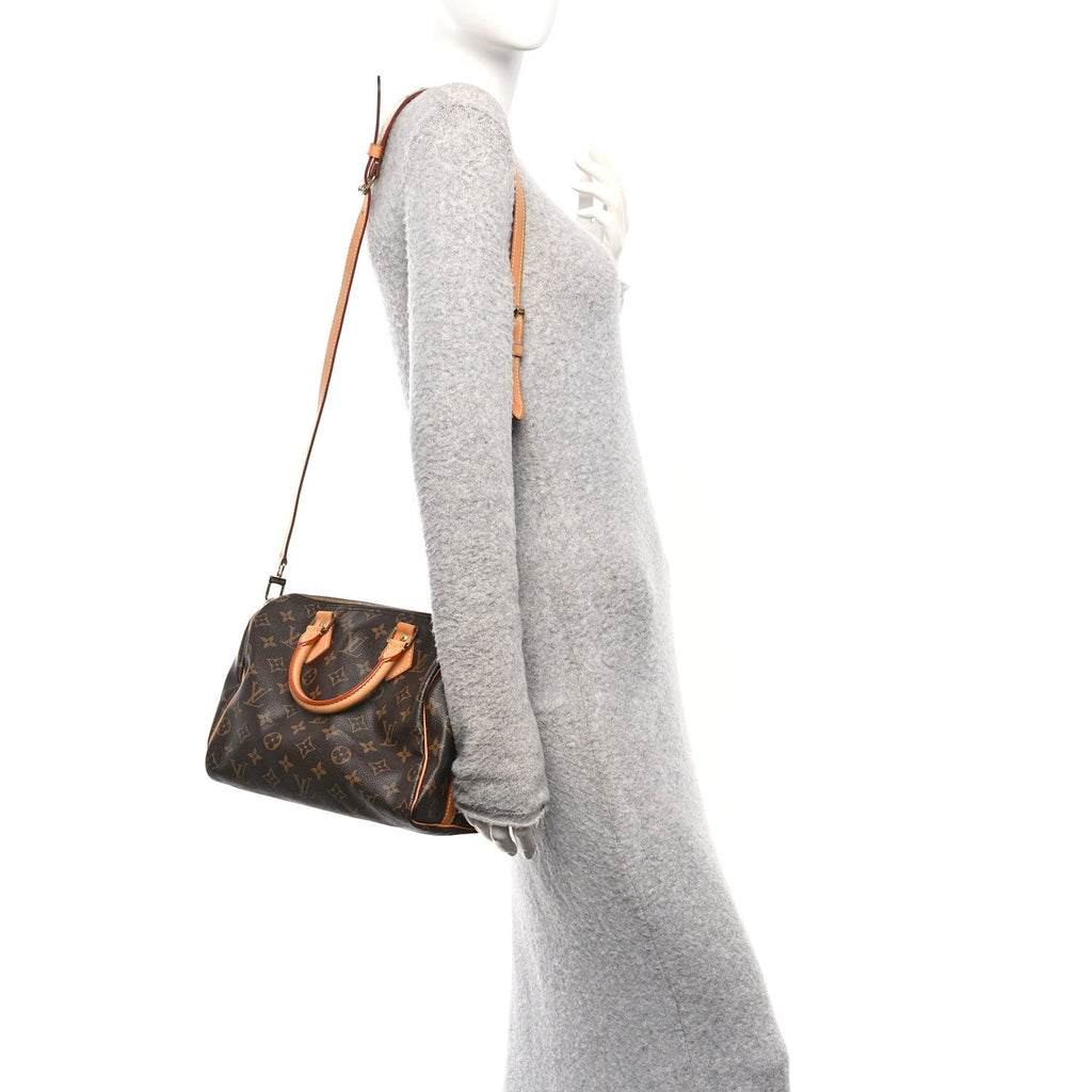 Louis Vuitton Monogram Speedy Bandouliere 25
