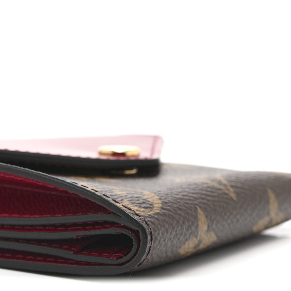 Louis Vuitton Monogram Zoe Wallet Fuchsia