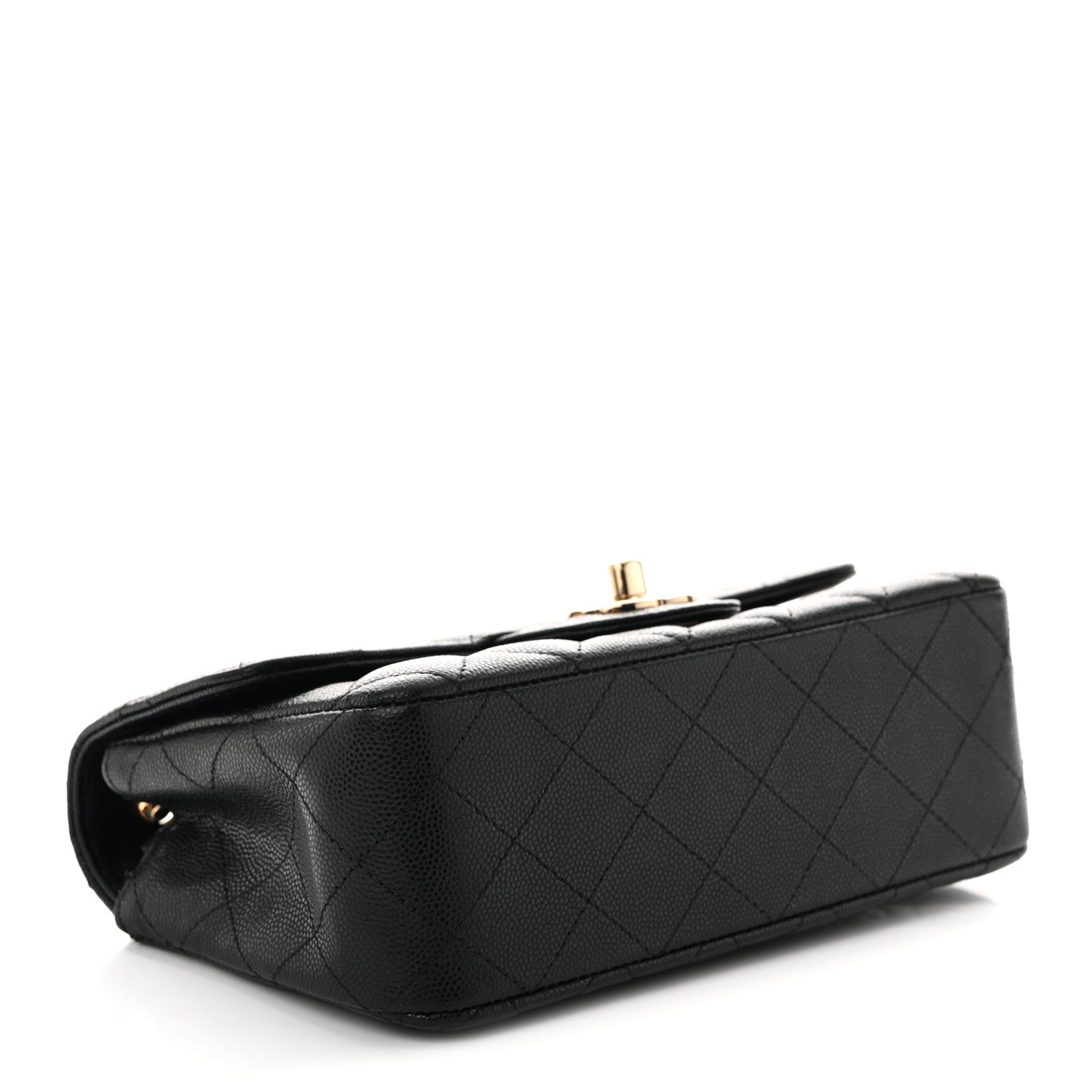 Chanel Caviar Quilted Mini Rectangular Flap Black