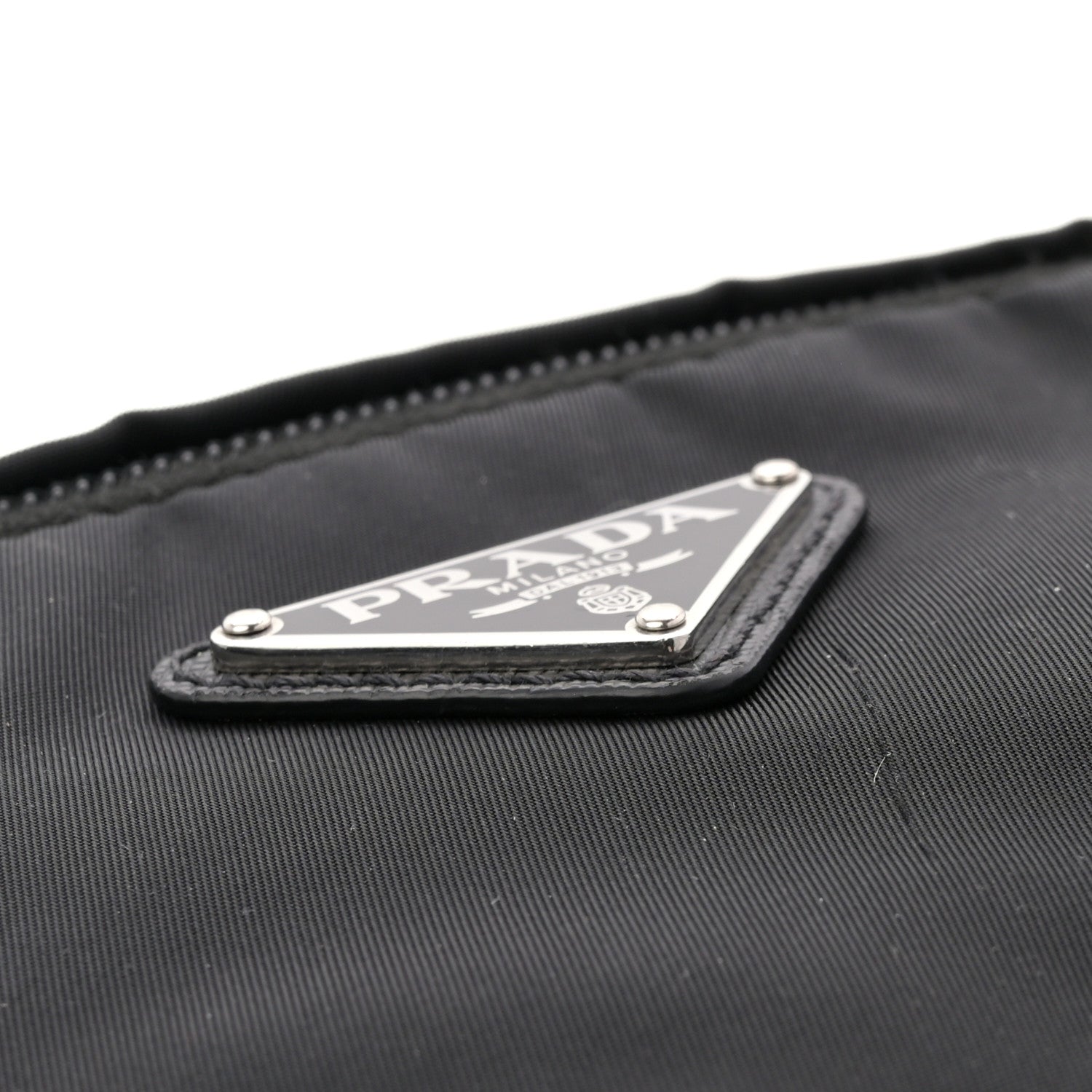 Prada Tessuto Nylon Montagna Harness Bag Black