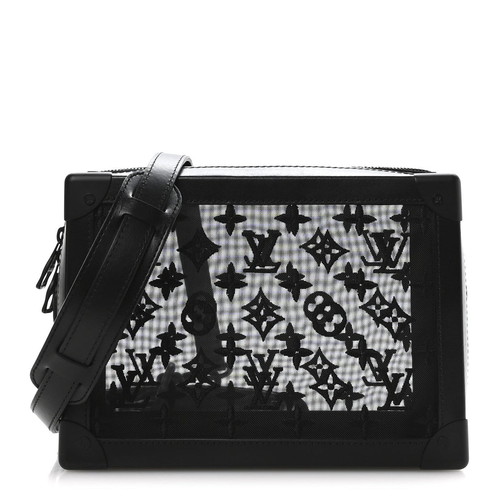 Louis Vuitton Monogram See Through Soft Trunk Black