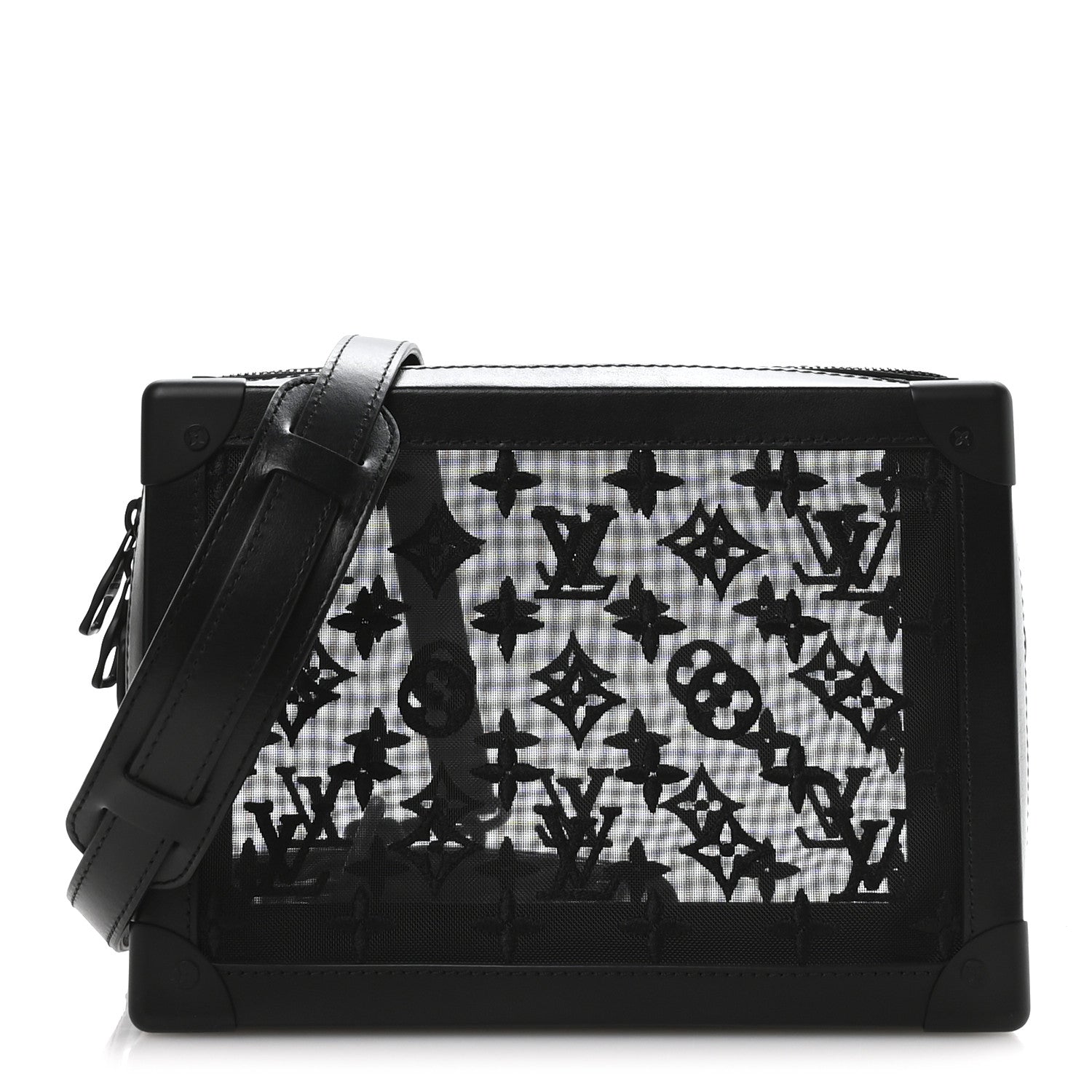 Louis Vuitton Monogram See Through Soft Trunk Black