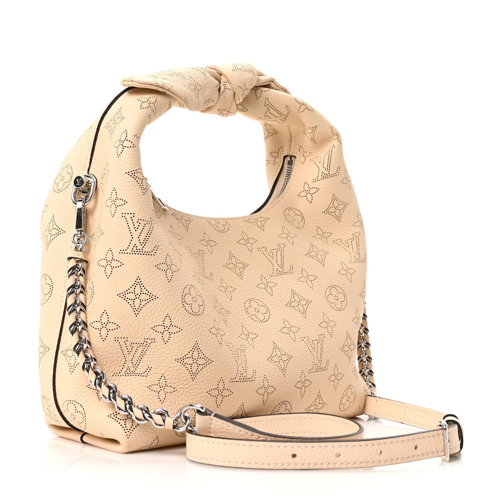 Louis Vuitton Mahina Why Knot PM Creme
